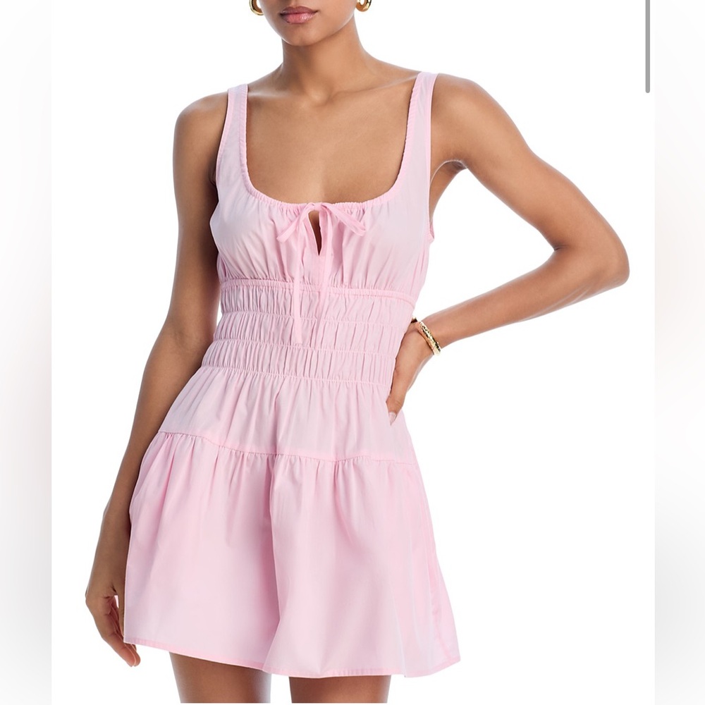 Ciao Lucia Gianluca Smocked Mini Dress S